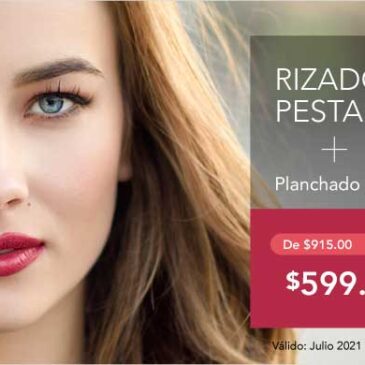 Rizado de Pestañas y Planchado de Cejas, Promoción Julio 2021